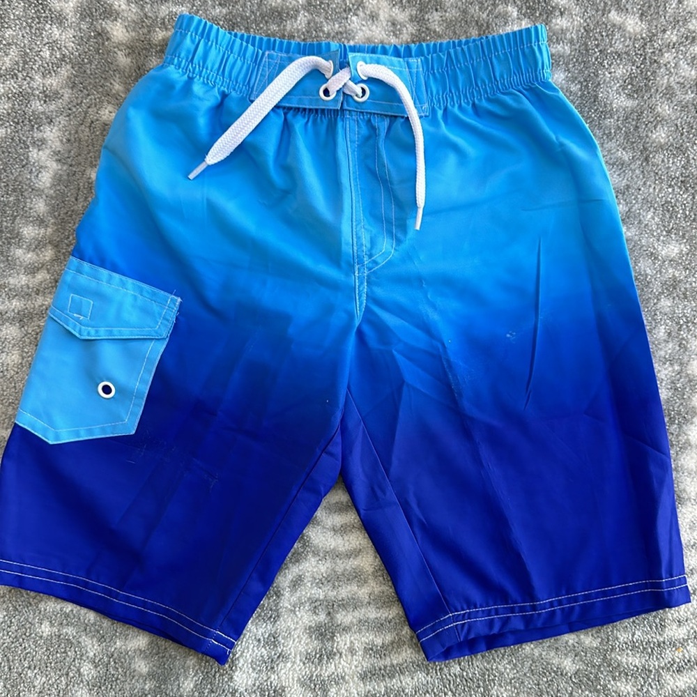 Mish Boys Swim Blue  Ombré Size 7
